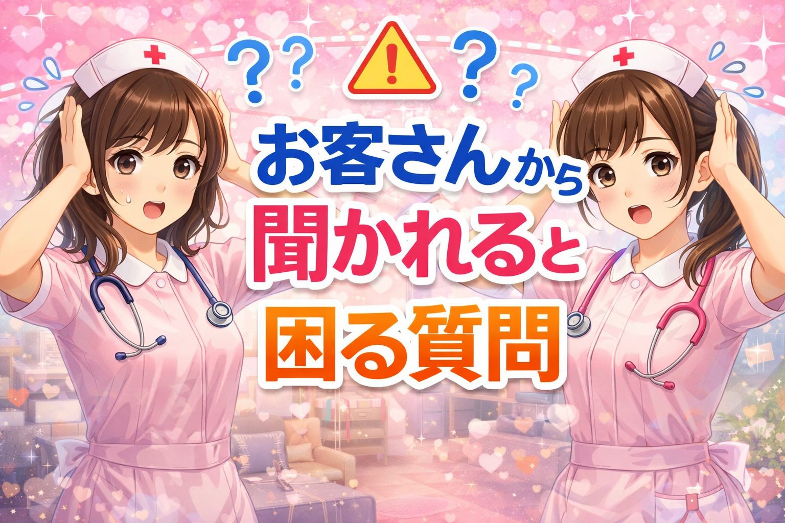 「お客さんから聞かれると困る質問」とは？