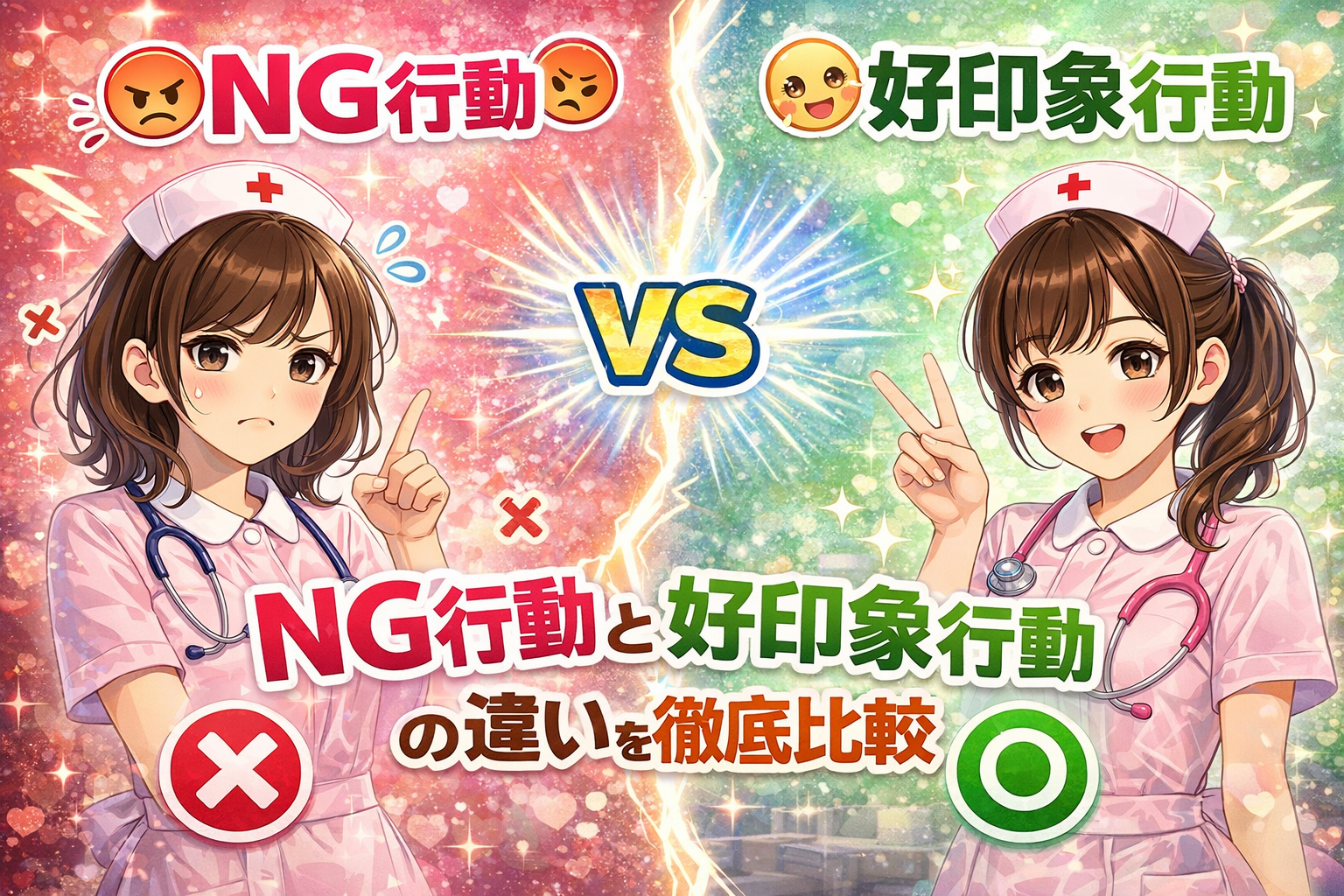 NG行動と好印象行動の違いを徹底比較