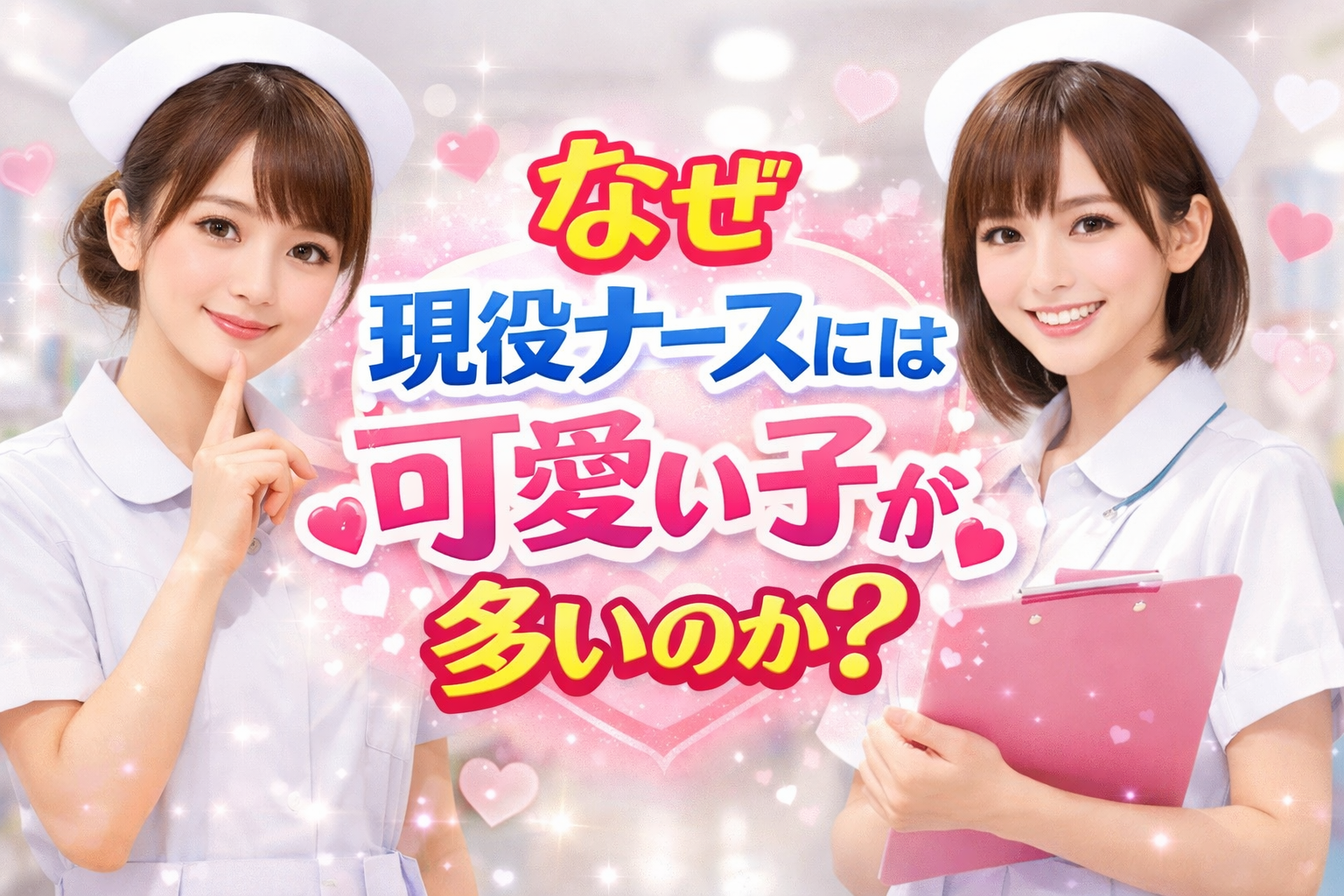 なぜ現役ナースには可愛い子が多いのか？厳しい審査基準が生む“選ばれた魅力”