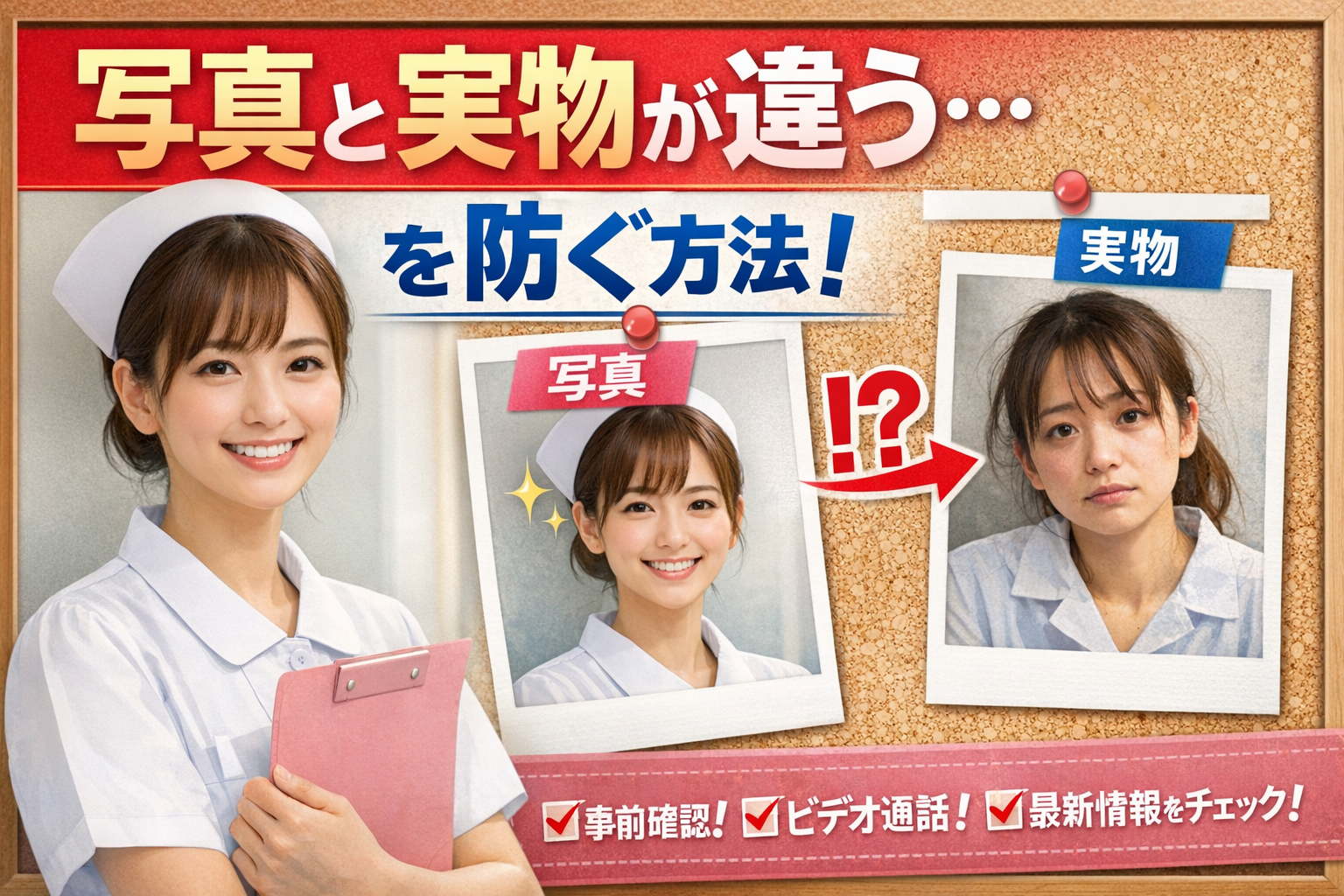 写真と実物が違う…を防ぐ方法｜梅田で後悔しないお店選び