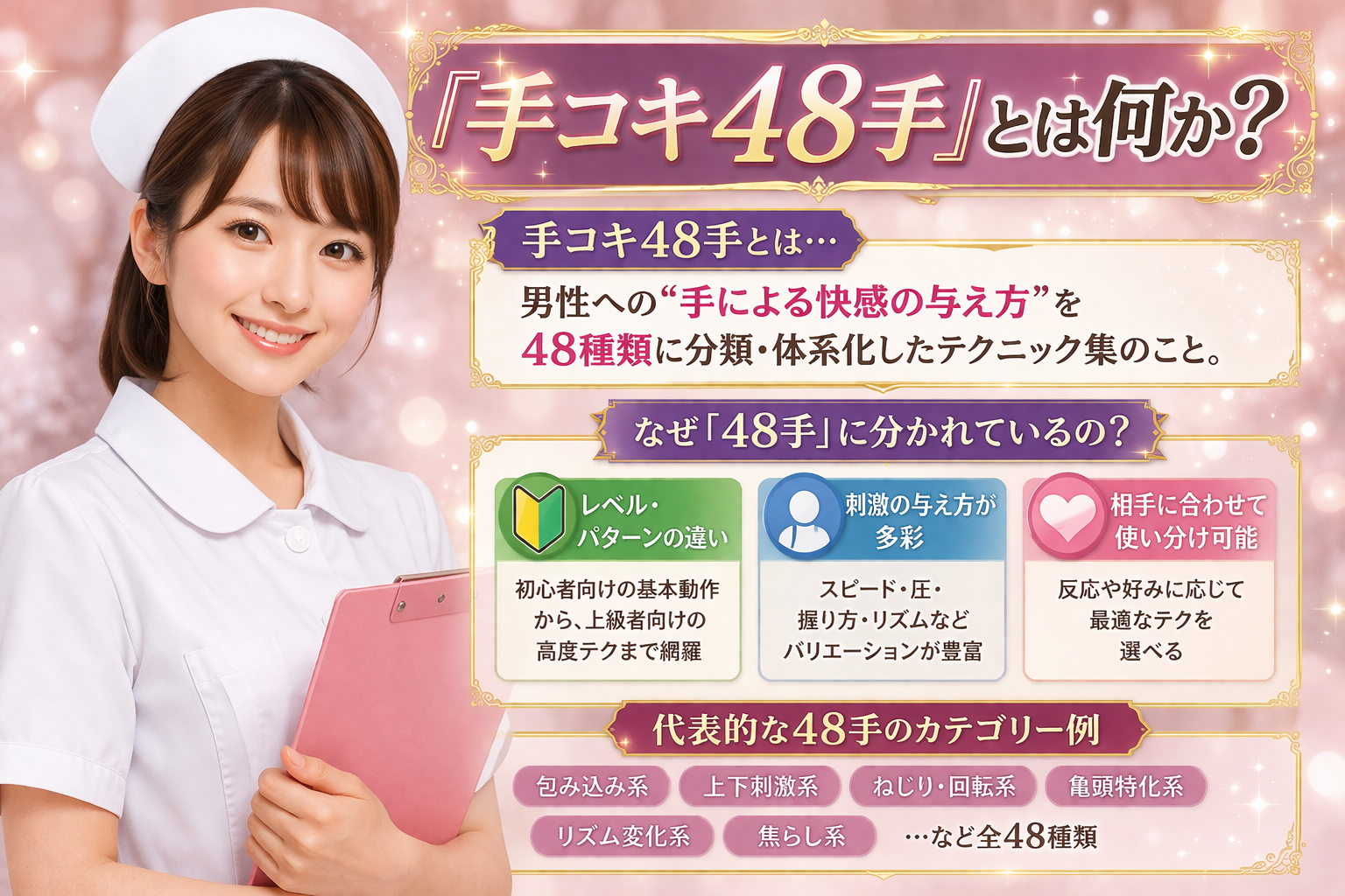 「手コキ48手」とは何か？